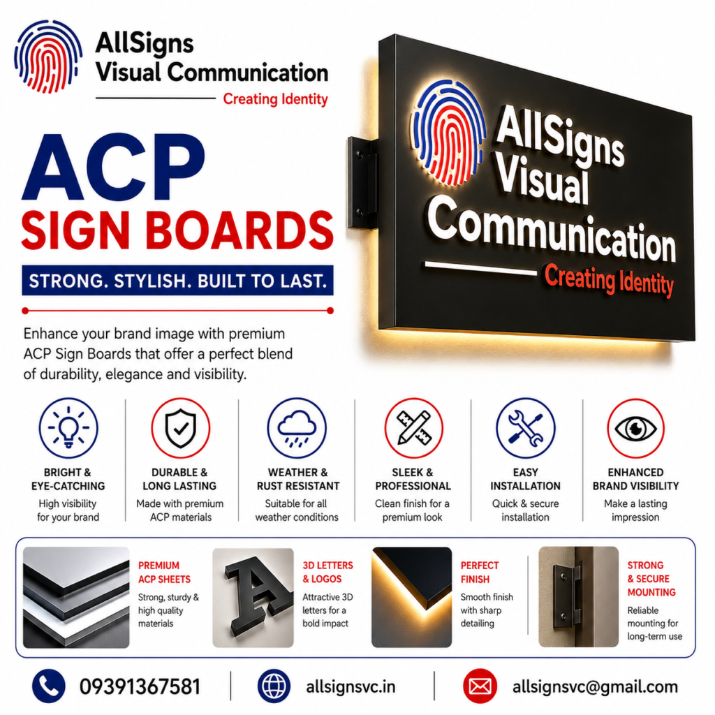 ACP Sign Boards