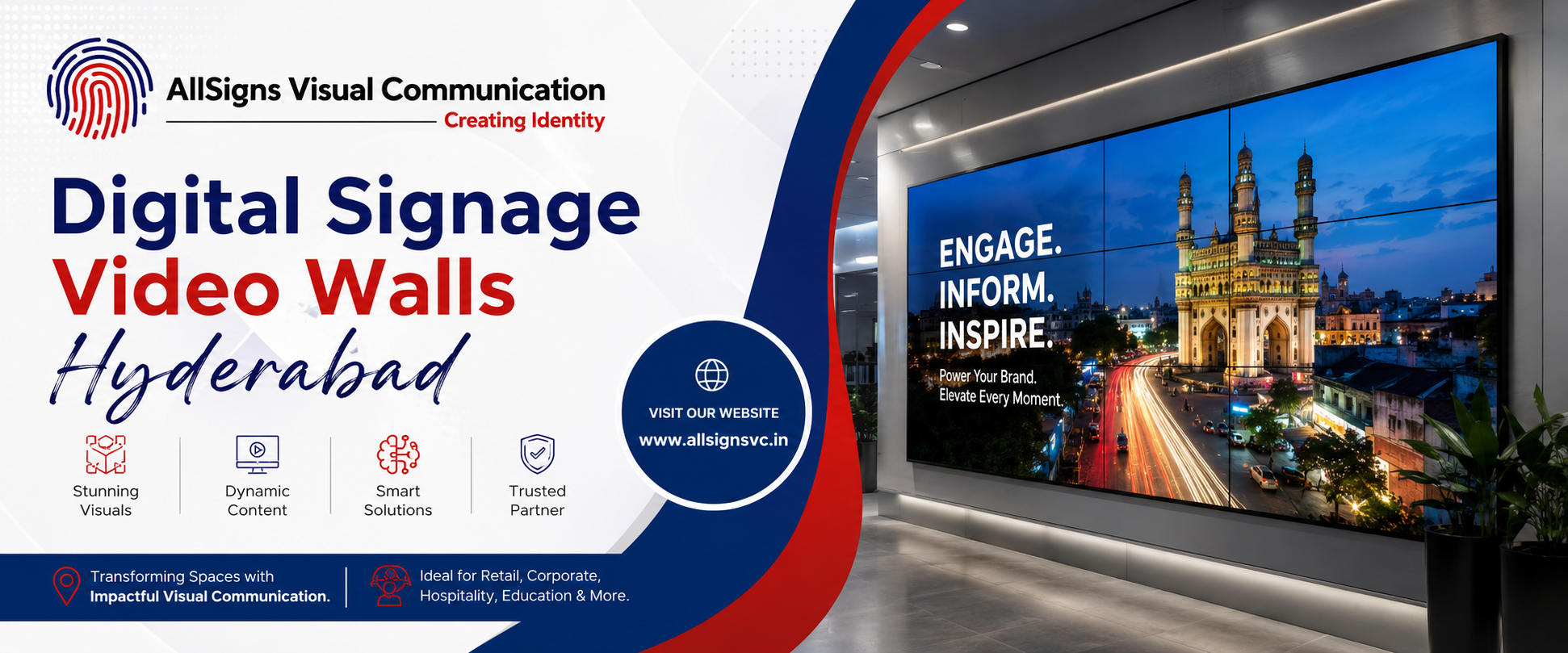Digital Signage Video Walls Hyderabad