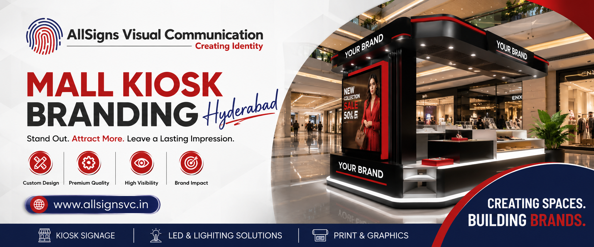 Mall Kiosk Branding Hyderabad